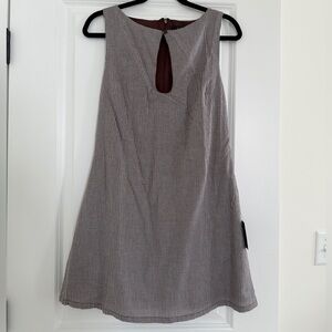 Lulu's Black and White Mini Dress